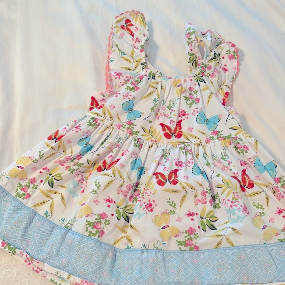 Floral Matilda Jane top size 6